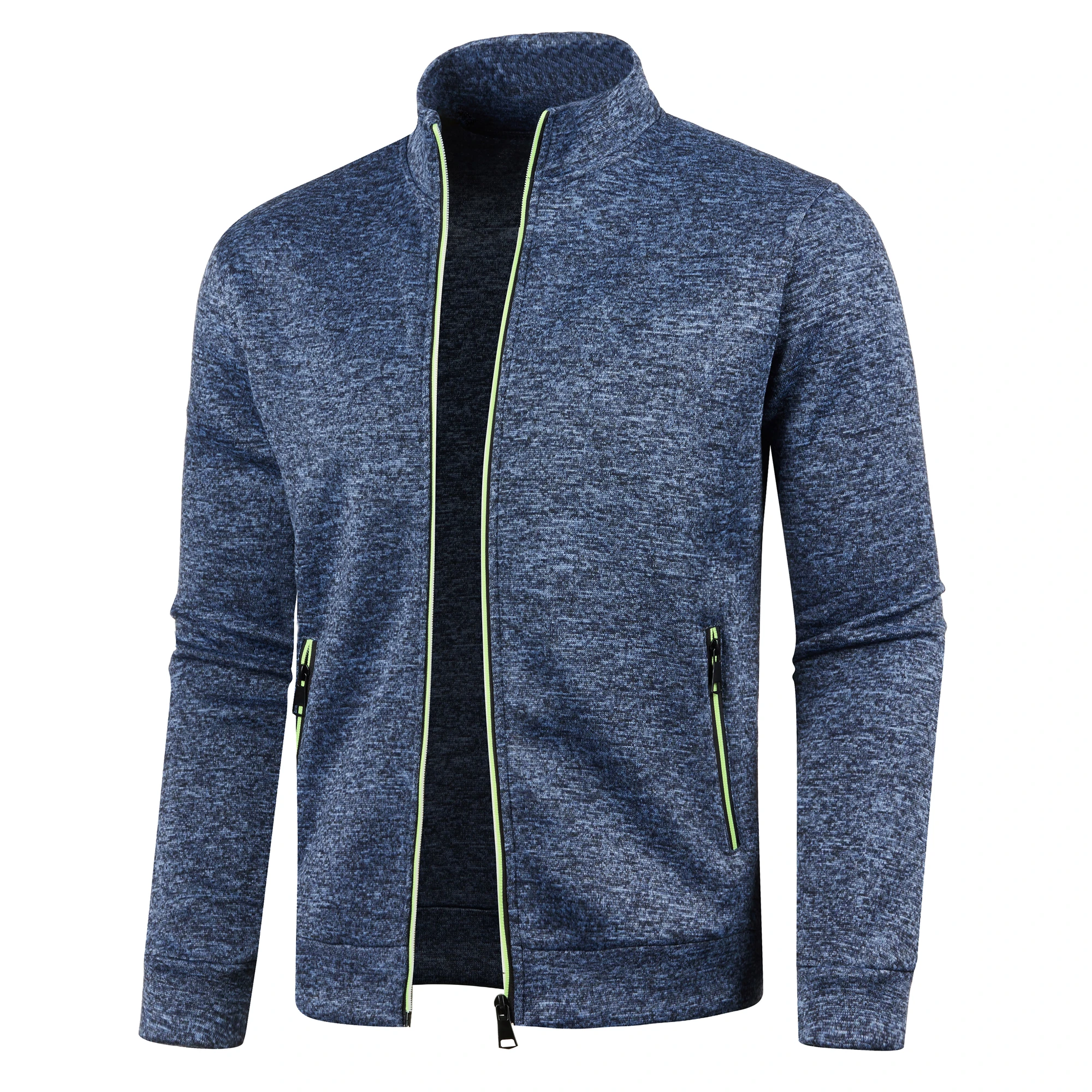 Autumn/winter Men's top Jacket Men's long zip sleeve jacket