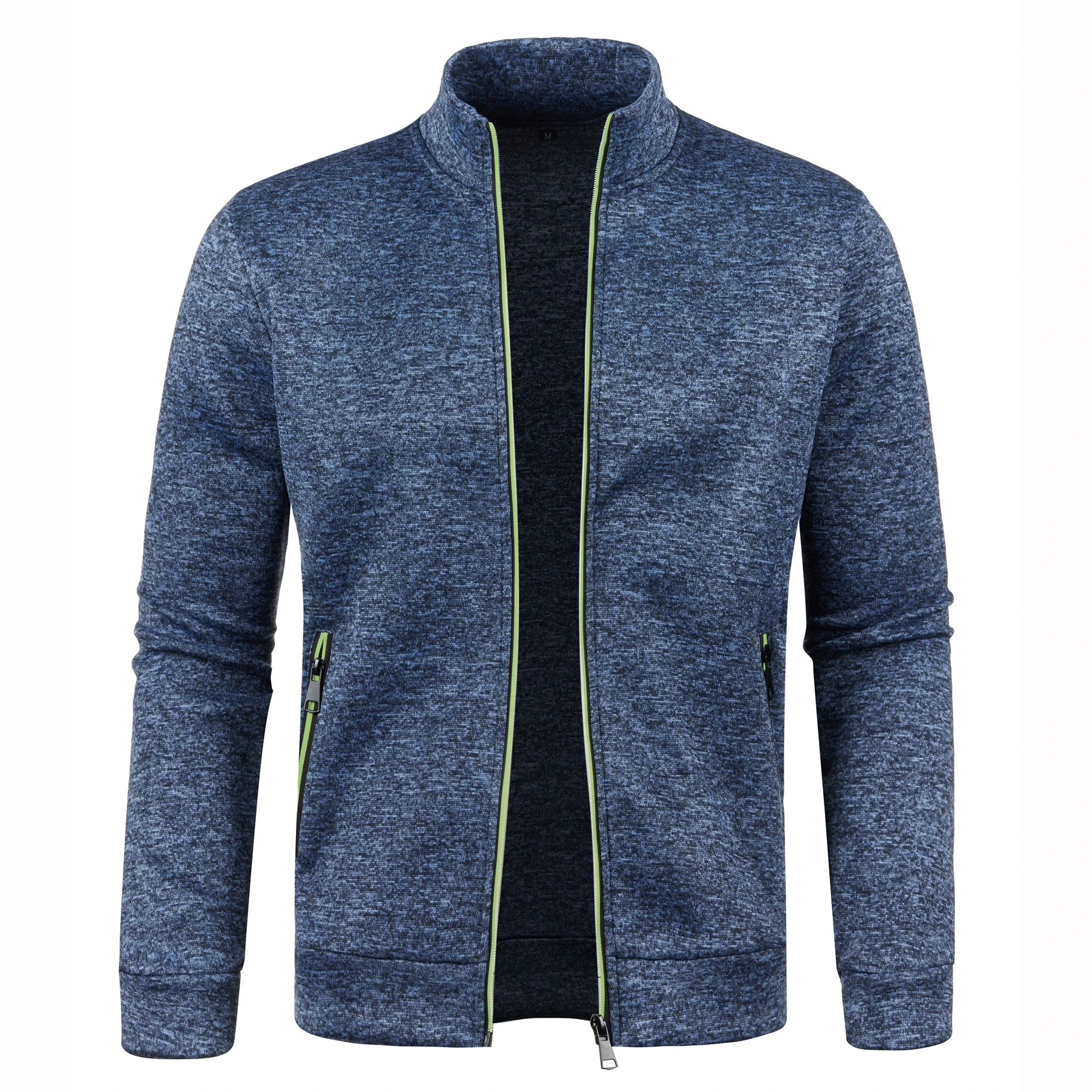 Autumn/winter Men's top Jacket Men's long zip sleeve jacket