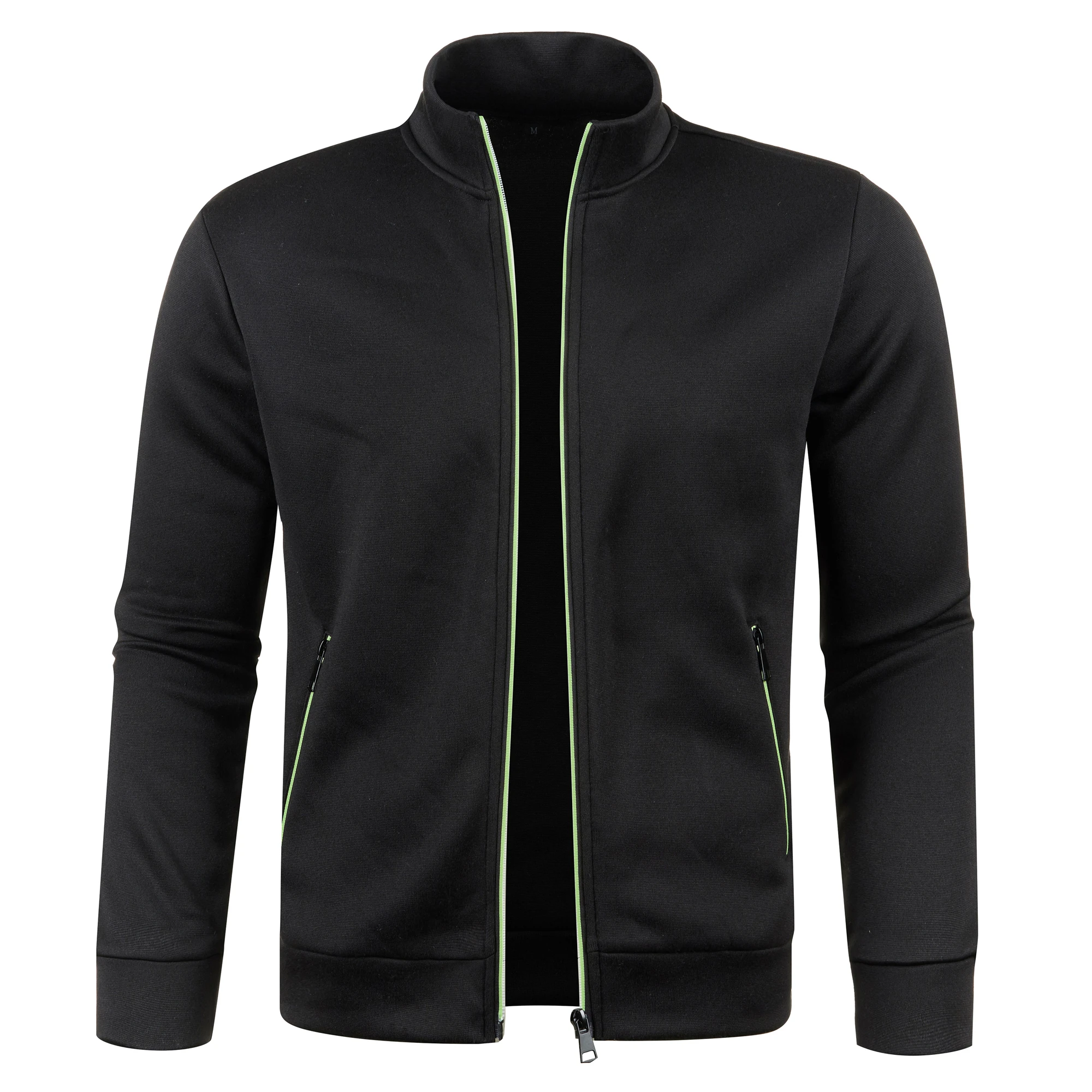 Autumn/winter Men's top Jacket Men's long zip sleeve jacket