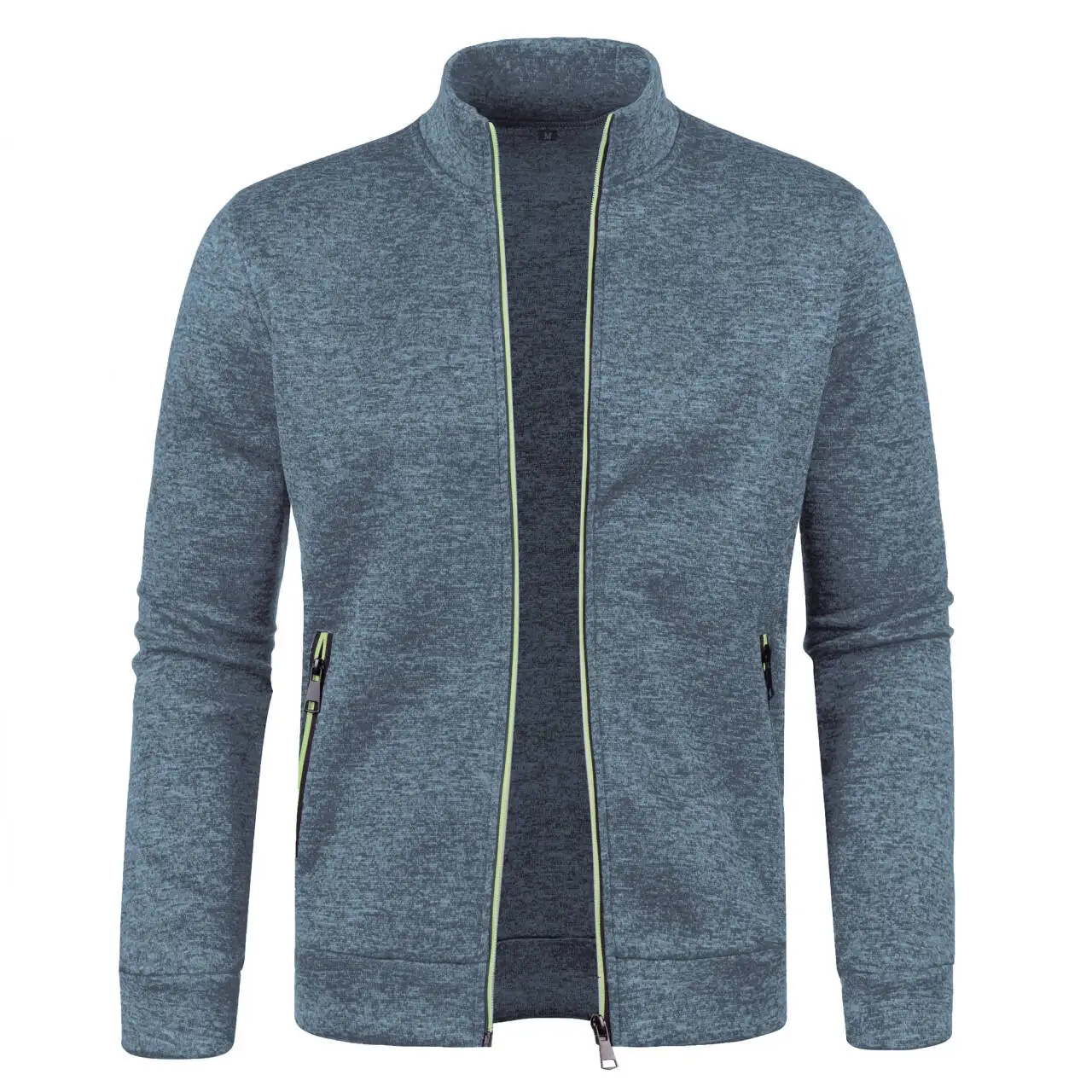 Autumn/winter Men's top Jacket Men's long zip sleeve jacket