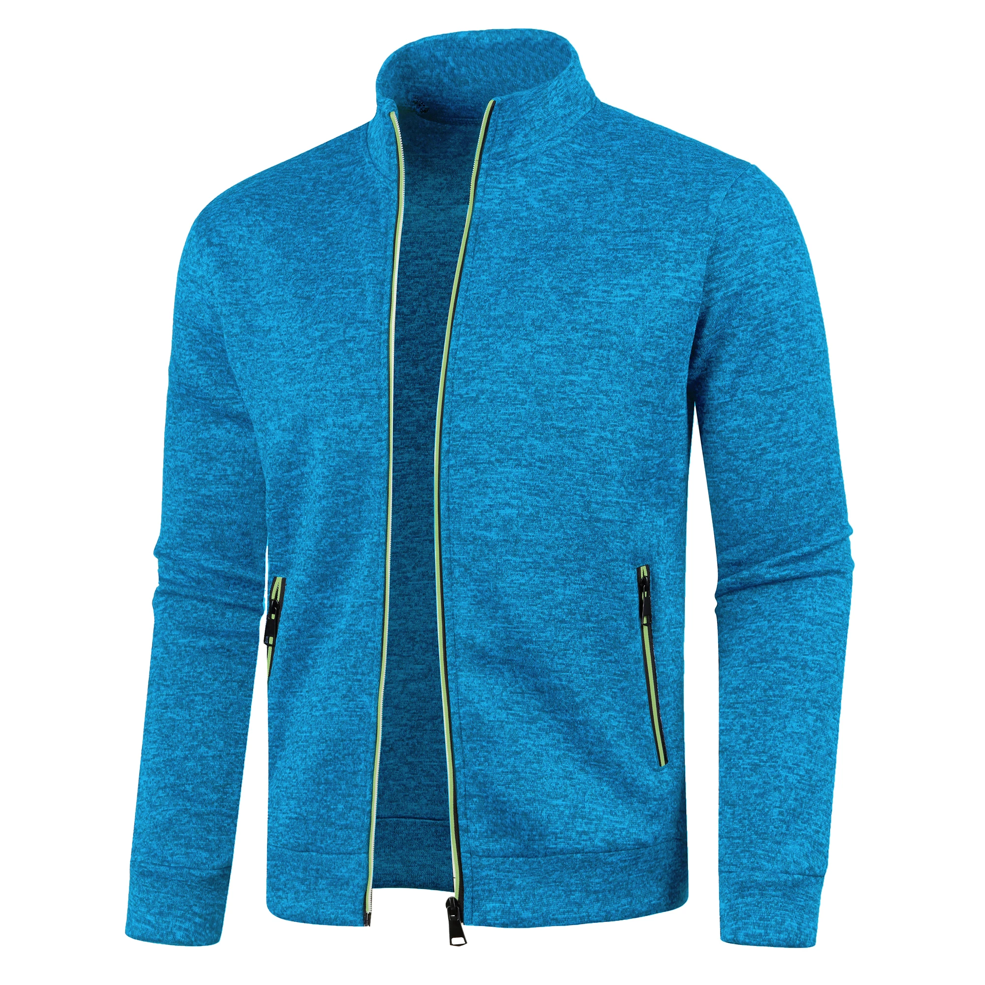 Autumn/winter Men's top Jacket Men's long zip sleeve jacket