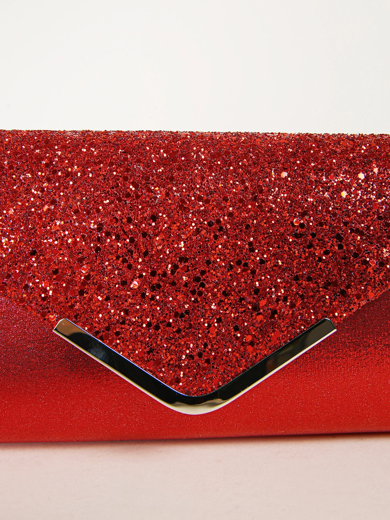 Women Evening Envelope Handbag Prom Sequin Clutch Purse Chain Shoulder Cross Body Bag For Party