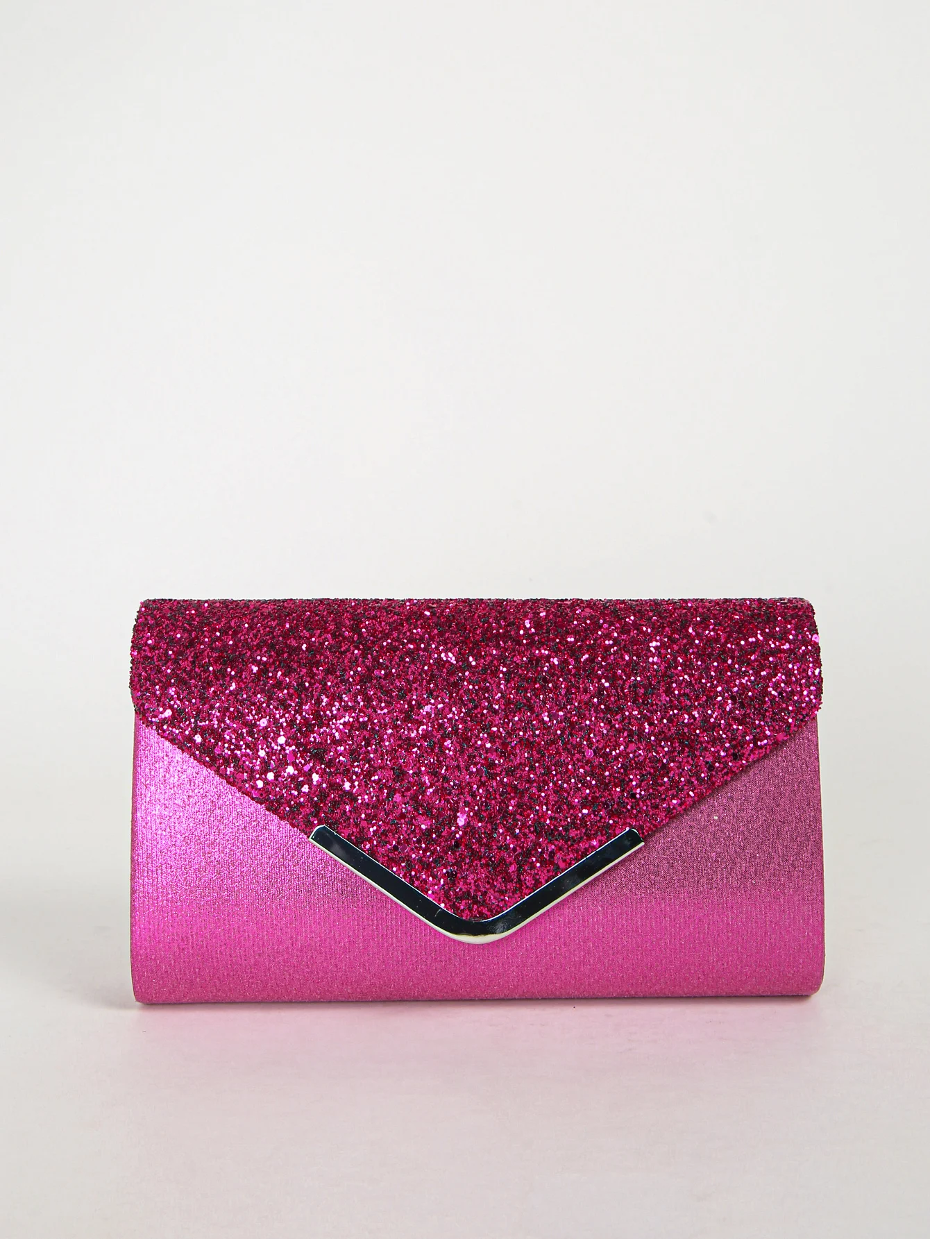 Women Evening Envelope Handbag Prom Sequin Clutch Purse Chain Shoulder Cross Body Bag For Party