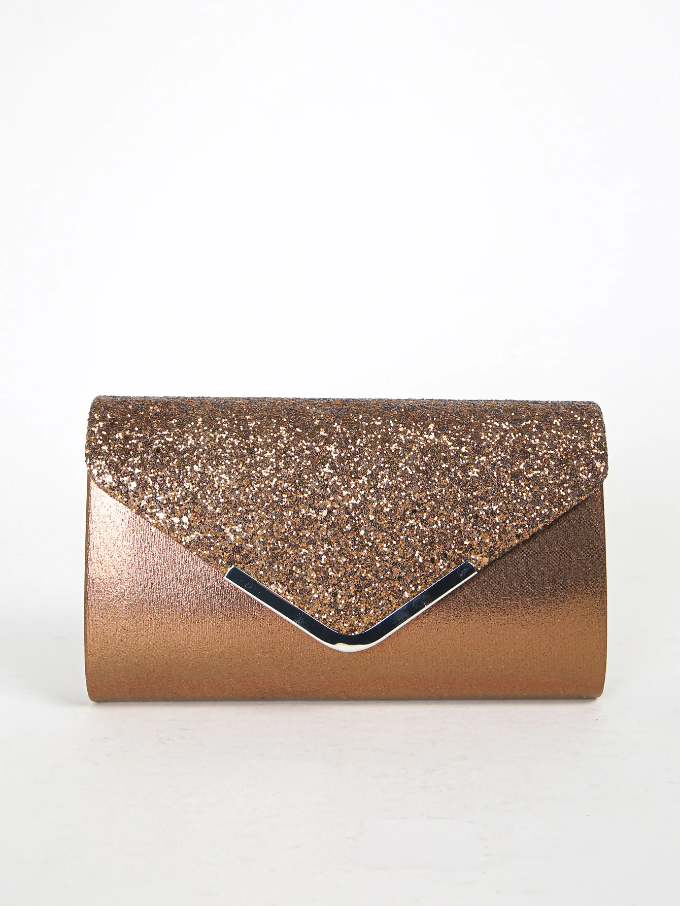 Women Evening Envelope Handbag Prom Sequin Clutch Purse Chain Shoulder Cross Body Bag For Party