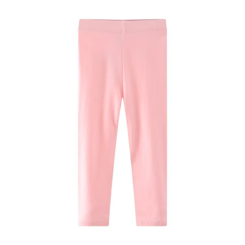 Jumping Meters 2-7T Hot Selling Girls Leggings Pants Colorful Full Length Pencil Pants Autumn Kids Skinny Trousers