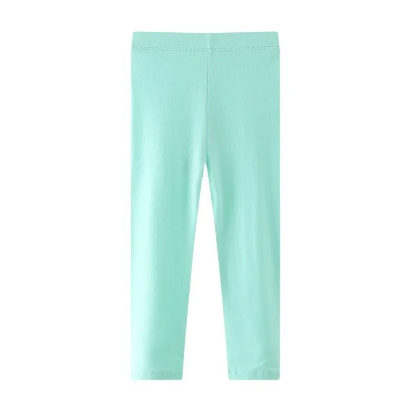 Jumping Meters 2-7T Hot Selling Girls Leggings Pants Colorful Full Length Pencil Pants Autumn Kids Skinny Trousers