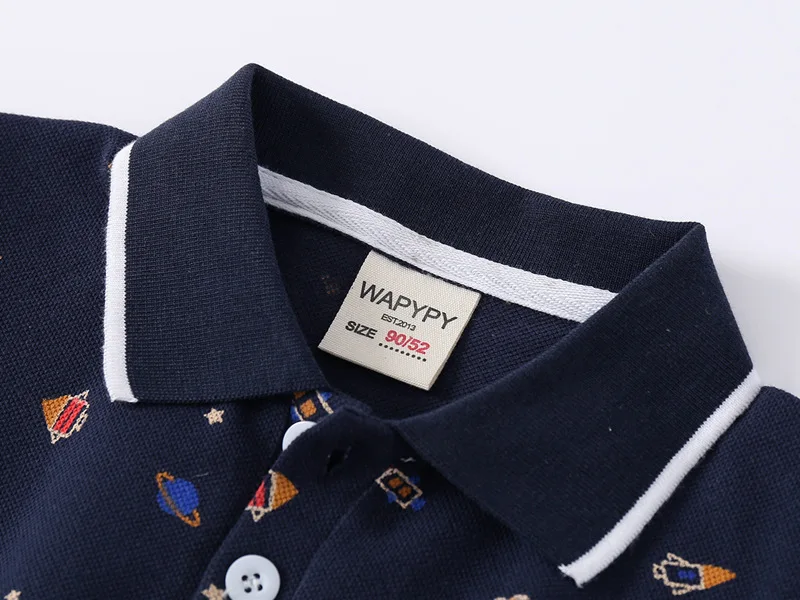Boy Polo Shirts for Kids Toddler Age 0 to 1 2 3 4 5 6 7 Years 100% Cotton School Shirt Short Sleeves Car Casual Children Clothes
