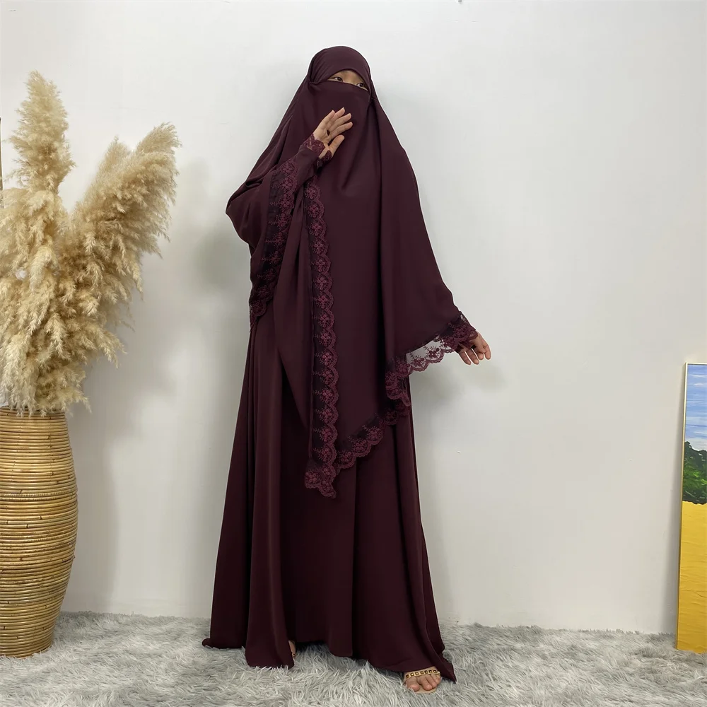 Muslim women's abaya Middle East Dubai abaya Turkish Islamic zipper dress Elegant dress for Arab women in Lent