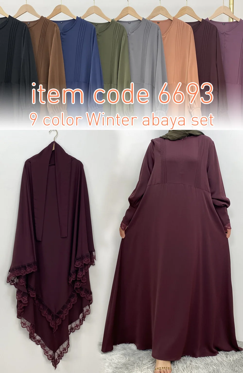 Muslim women's abaya Middle East Dubai abaya Turkish Islamic zipper dress Elegant dress for Arab women in Lent
