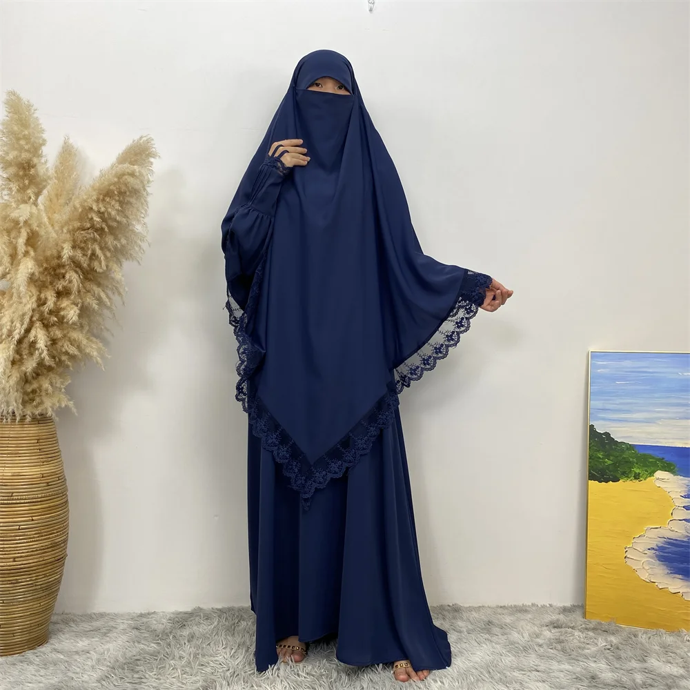 Muslim women's abaya Middle East Dubai abaya Turkish Islamic zipper dress Elegant dress for Arab women in Lent