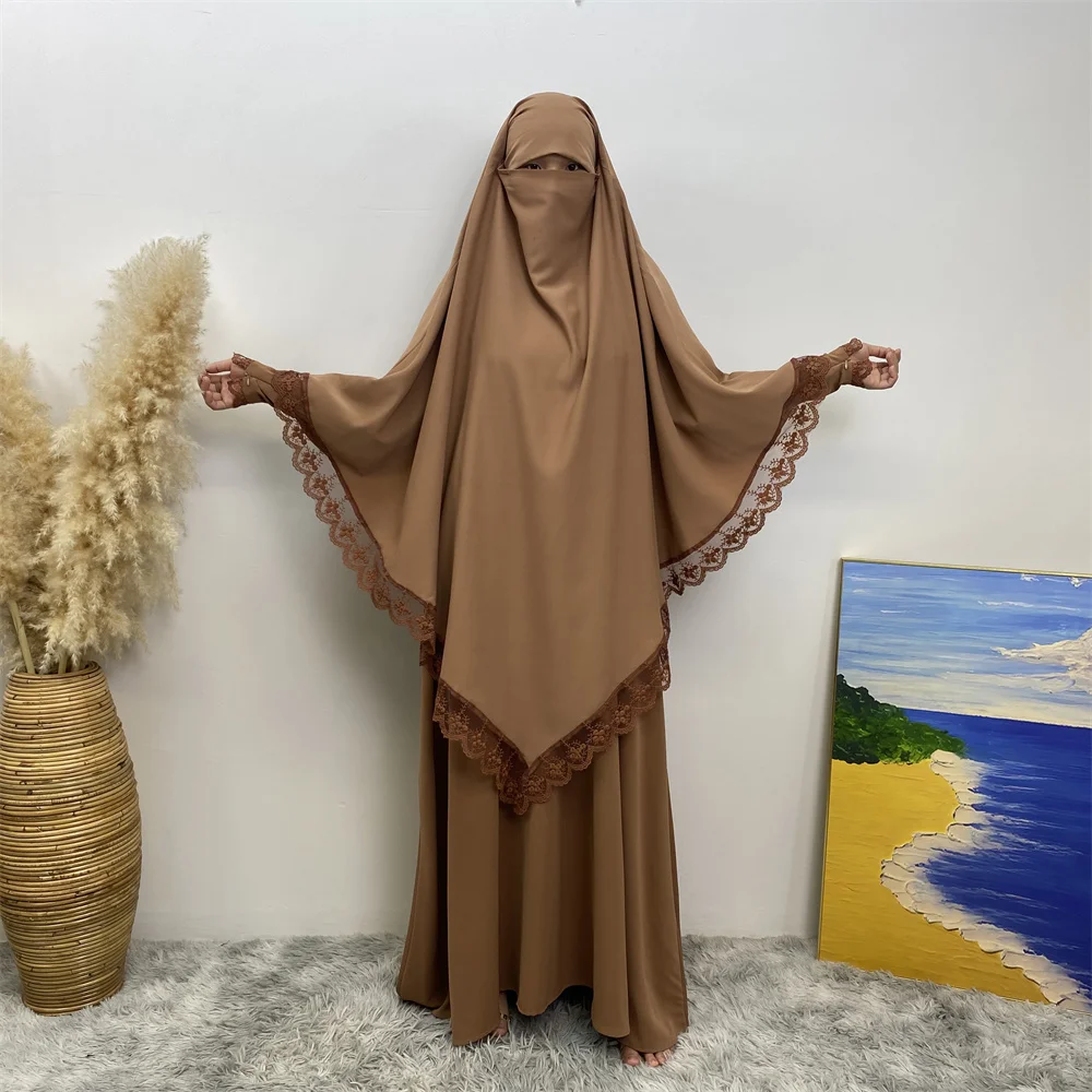 Muslim women's abaya Middle East Dubai abaya Turkish Islamic zipper dress Elegant dress for Arab women in Lent