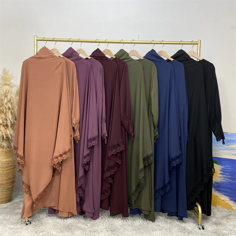 Muslim women's abaya Middle East Dubai abaya Turkish Islamic zipper dress Elegant dress for Arab women in Lent