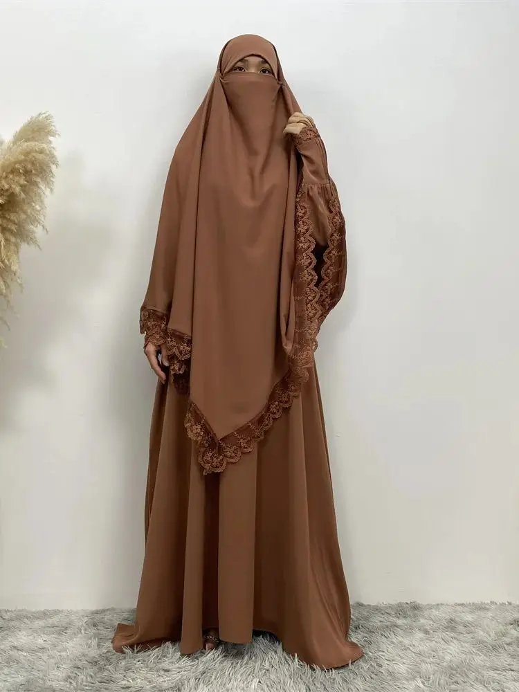 Muslim women's abaya Middle East Dubai abaya Turkish Islamic zipper dress Elegant dress for Arab women in Lent