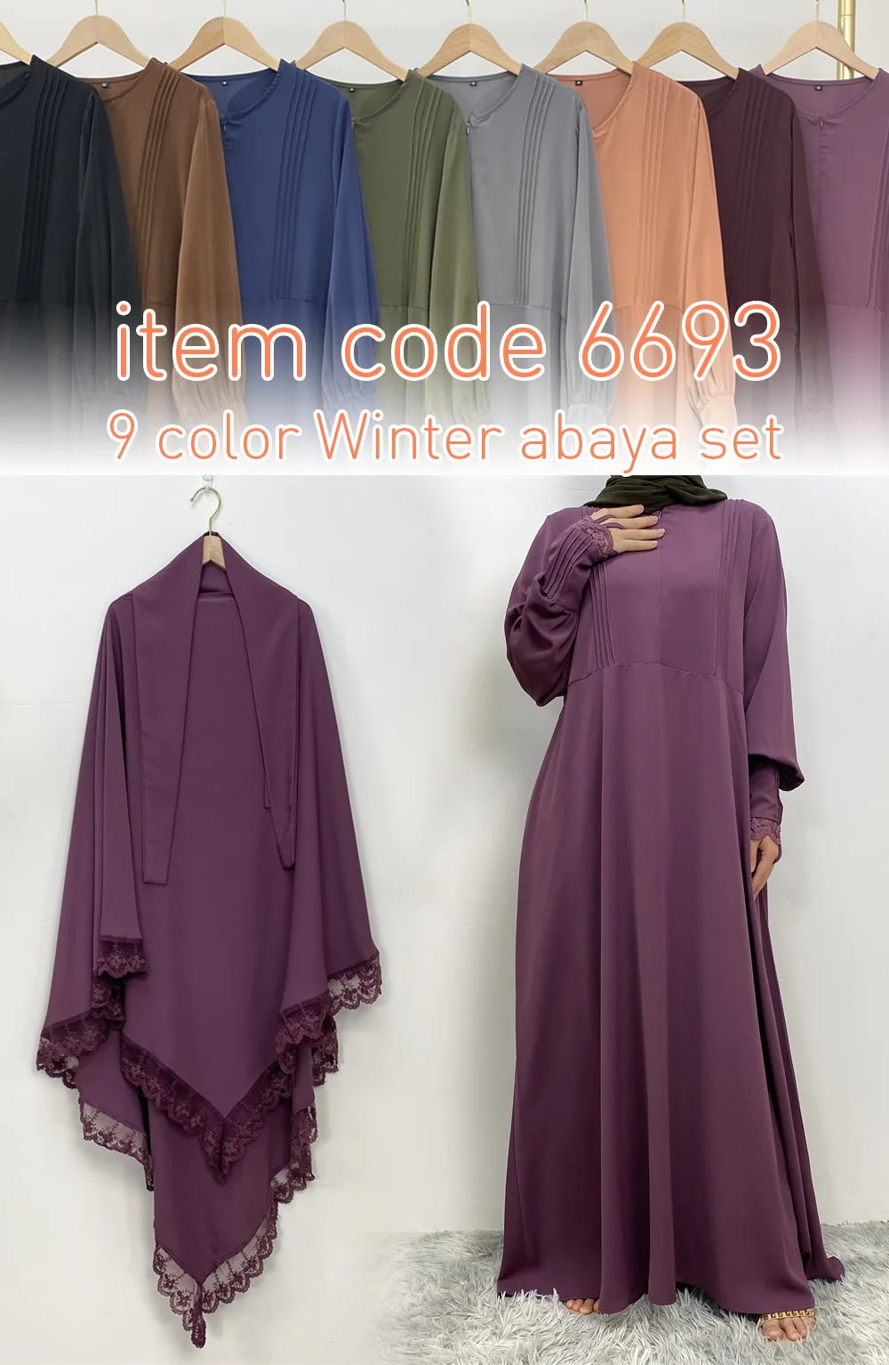 Muslim women's abaya Middle East Dubai abaya Turkish Islamic zipper dress Elegant dress for Arab women in Lent