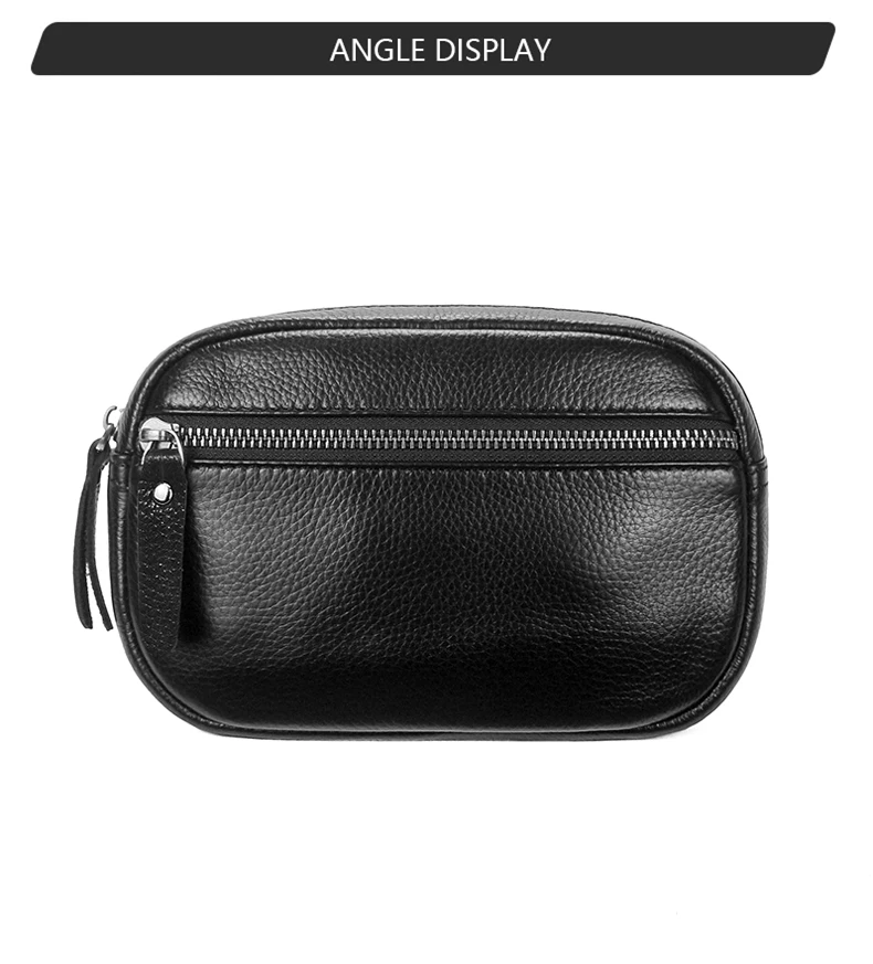 Fanny Pack Waist Bag Multifunction Genuine Leather Hip Bum Bag Travel Pouch For Men and Women For Hiking Running And Cycling