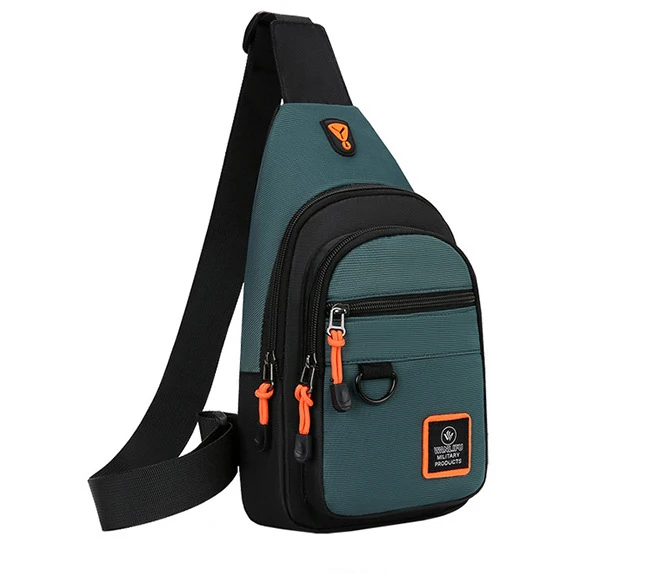 Men's Chest Bag Casual Messenger Bag MultiFunctional Crossbody Bags For Husband Male Korea Shoulder Bag Sport Outdoor Chest Pack