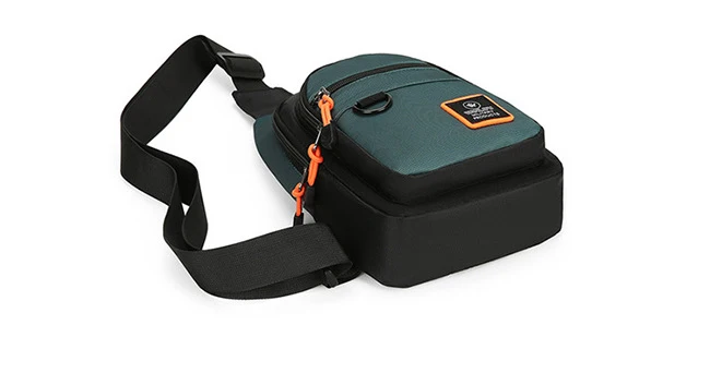 Men's Chest Bag Casual Messenger Bag MultiFunctional Crossbody Bags For Husband Male Korea Shoulder Bag Sport Outdoor Chest Pack