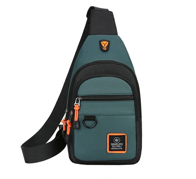 Men's Chest Bag Casual Messenger Bag MultiFunctional Crossbody Bags For Husband Male Korea Shoulder Bag Sport Outdoor Chest Pack