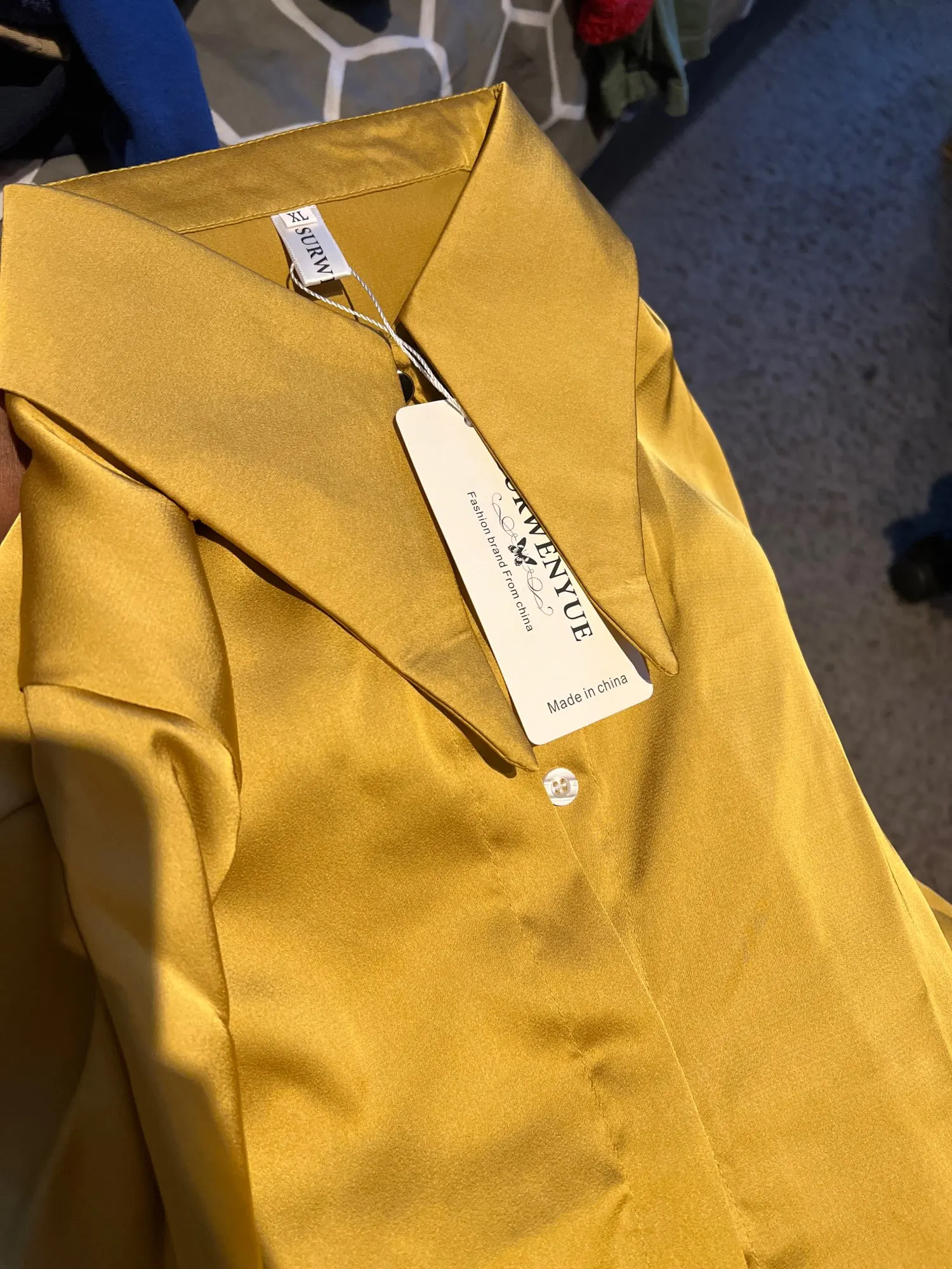 Fashion Vintage Satin Silk Shirt Women Elegant Turn Down Collar Women Blouse White Long Sleeve Ladies Shirts Tops Blusas 16946