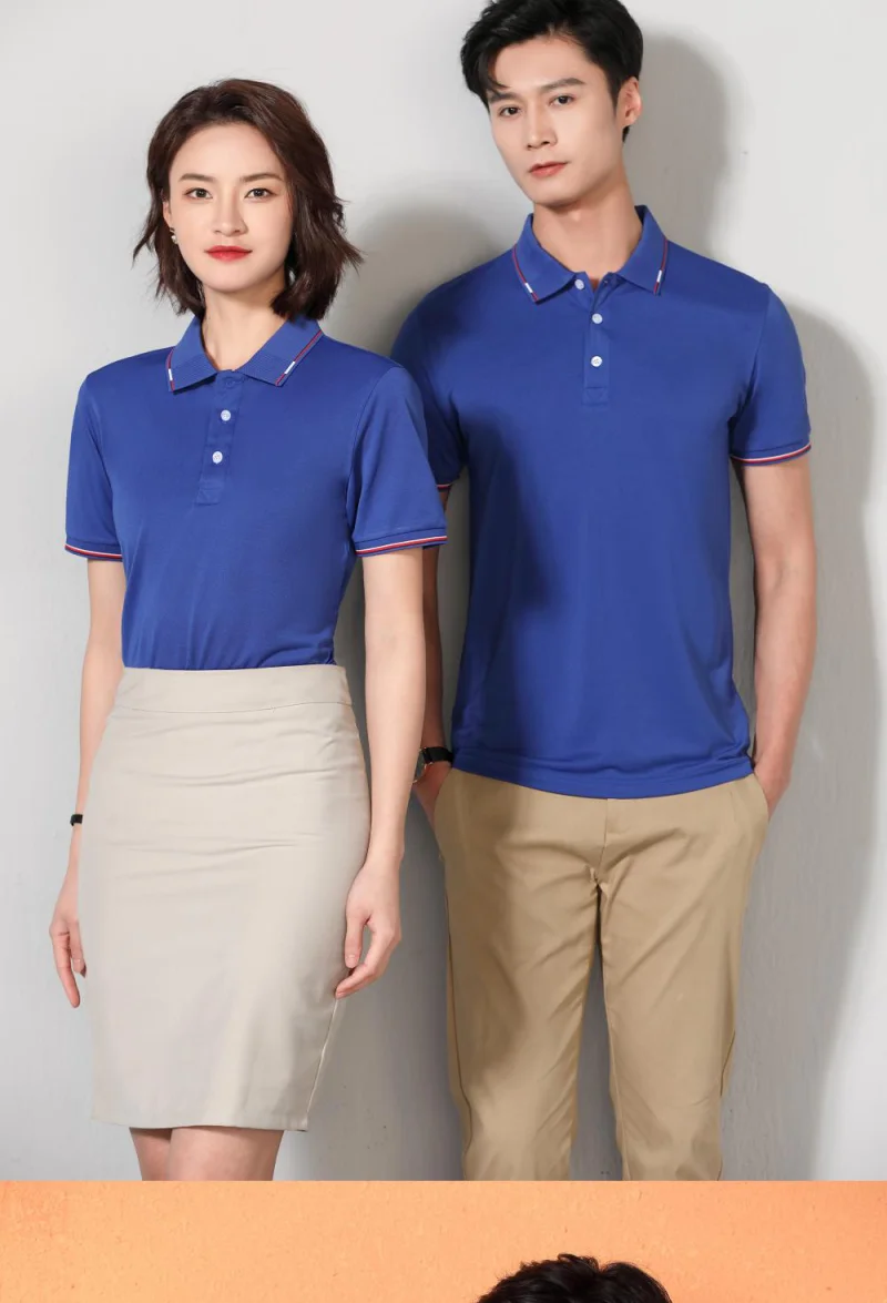 New Clothing Summer Streetwear Casual Fashion Tops Solid Color Polo Shirts Short Sleeve Fashion Lapel Male Top Large Size