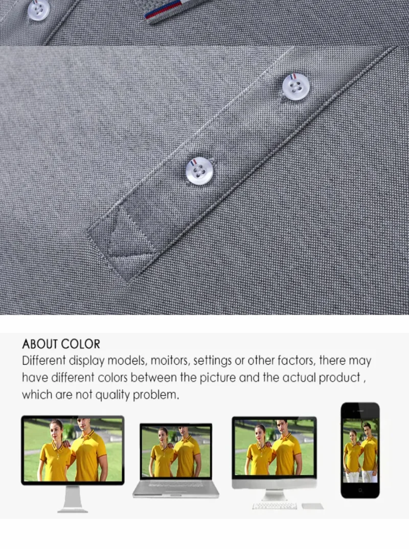 New Clothing Summer Streetwear Casual Fashion Tops Solid Color Polo Shirts Short Sleeve Fashion Lapel Male Top Large Size