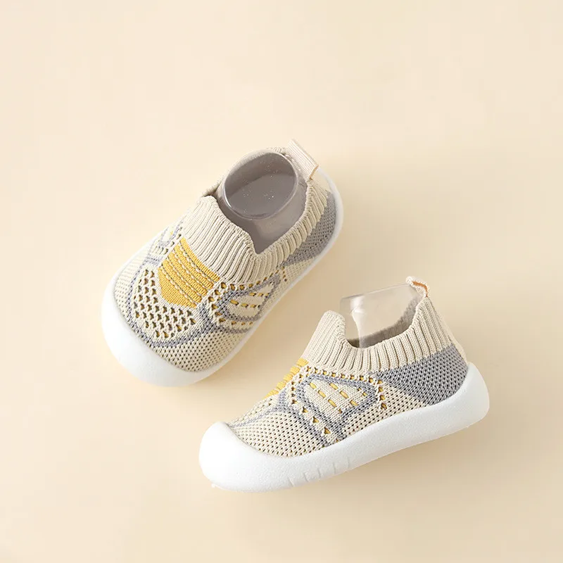 Summer Breathable Mesh Baby Shoes Newborn Toddler Shoes Baby Girl Baby Socks Shoes Soft Bottom Non-slip Baby Boy Shoes 0-5 Years