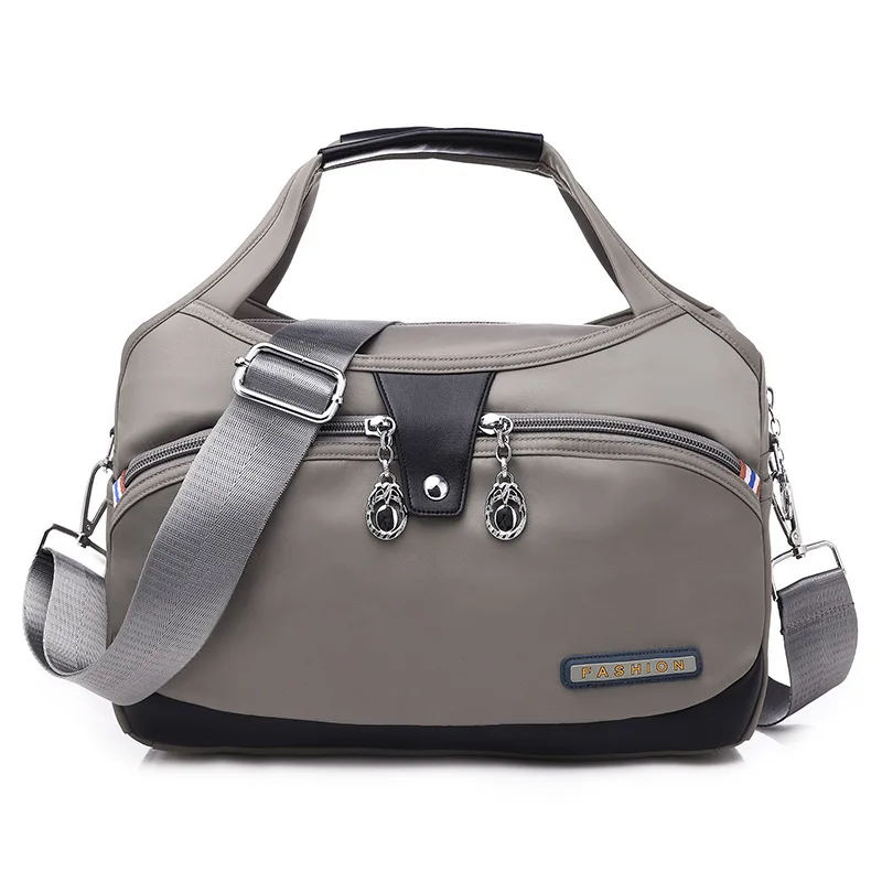 Women Crossbody Bags Large-Capacity Oxford Cloth Sling Crossbody Bag Waterproof Anti-Theft Female Travel Shopper Mommy Hand Bag