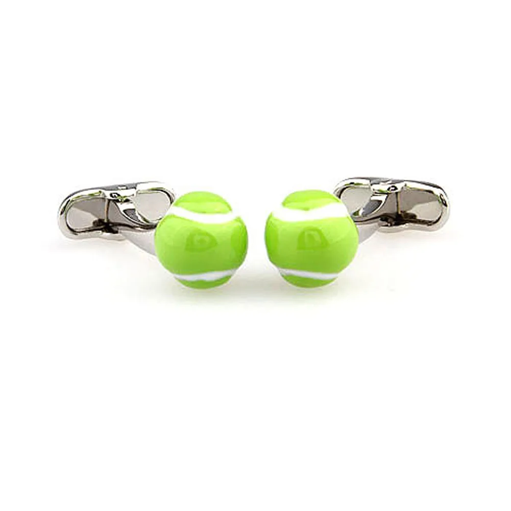 27 Designs Ball Cufflinks Men Sports Cuff Links Shipping Baseball Tennis Football Soccer Basketball Golf Badminton