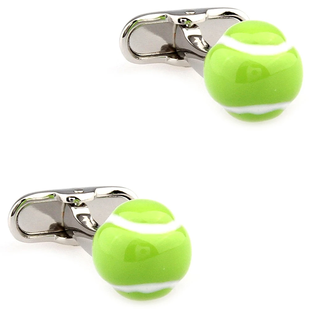 27 Designs Ball Cufflinks Men Sports Cuff Links Shipping Baseball Tennis Football Soccer Basketball Golf Badminton