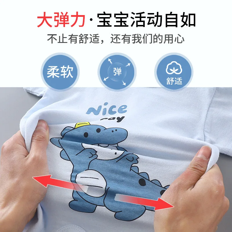 Summer cartoon Baby One-piece Clothes Romper Short Sleeve Climb Clothing Newborn Jumpsuits Toddler Girl boy Onesie