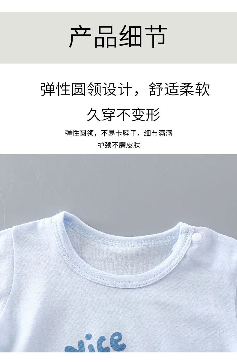 Summer cartoon Baby One-piece Clothes Romper Short Sleeve Climb Clothing Newborn Jumpsuits Toddler Girl boy Onesie