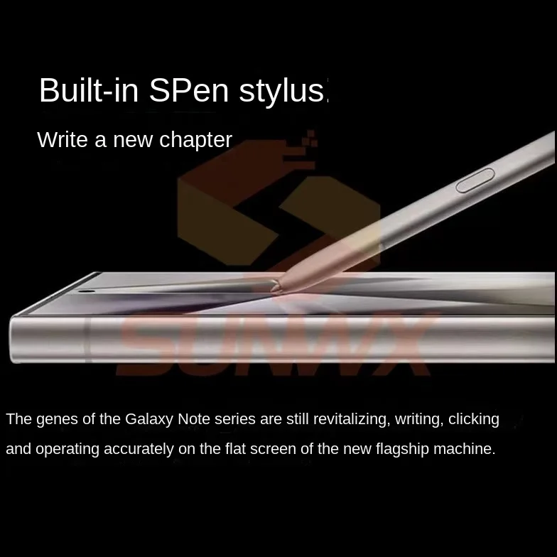 Original Stylus For Samsung Galaxy S24 Ultra Touch Screen Stylus S Pen Pencil With Bluetooth function support air command