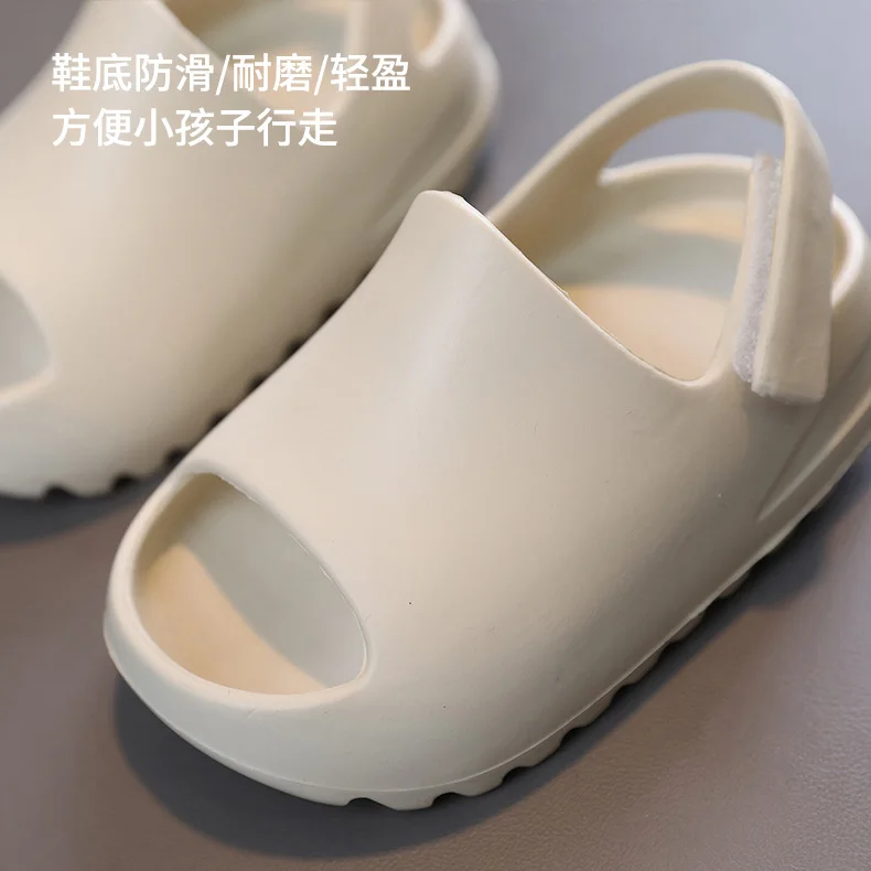 Children's Slippers Summer Wear Sandals Slippers Wholesale Soft Soles Breathable Comfortable Beach Shoes Hole Shoes Small Kids