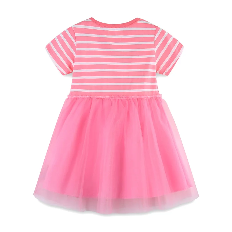 Jumping Meters Fairy Tale Summer Princess Girls Dresses Kids Vestidos Party Birthday Baby Clothing Embroidery Dress Wedding