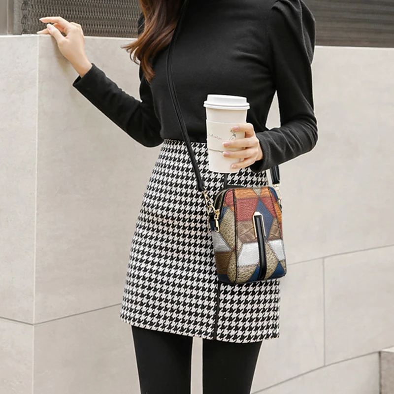 Fashion Women Shoulder Crossbody Bag Luxury Ladies Phone Bag And Purses PU Leather Small Shell Designer Handbag