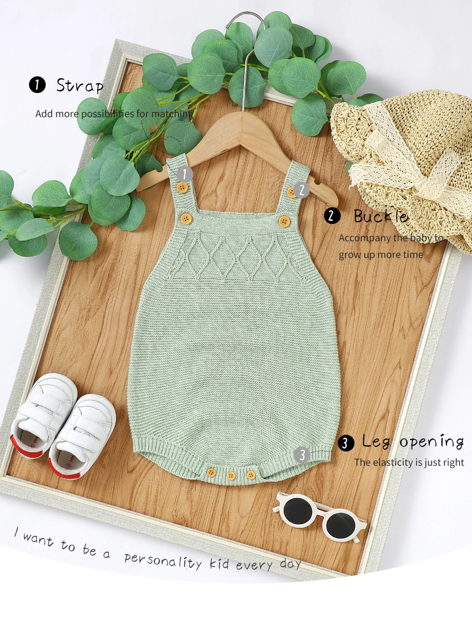 Spaghetti Straps Knitwear Sleeveless Newborn Baby Boys & Girls Summer Rompers Soft Infant One-piece Bodysuit Jumpsuit Sleepsuit