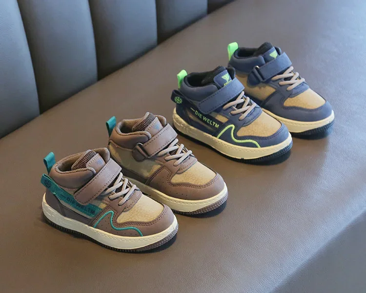 Size 21-32 Children Casual Breathable Running Sneakers Girls Boys Kids Wear-resistant Light Shoes Baby Non-slip Toddler Shoes