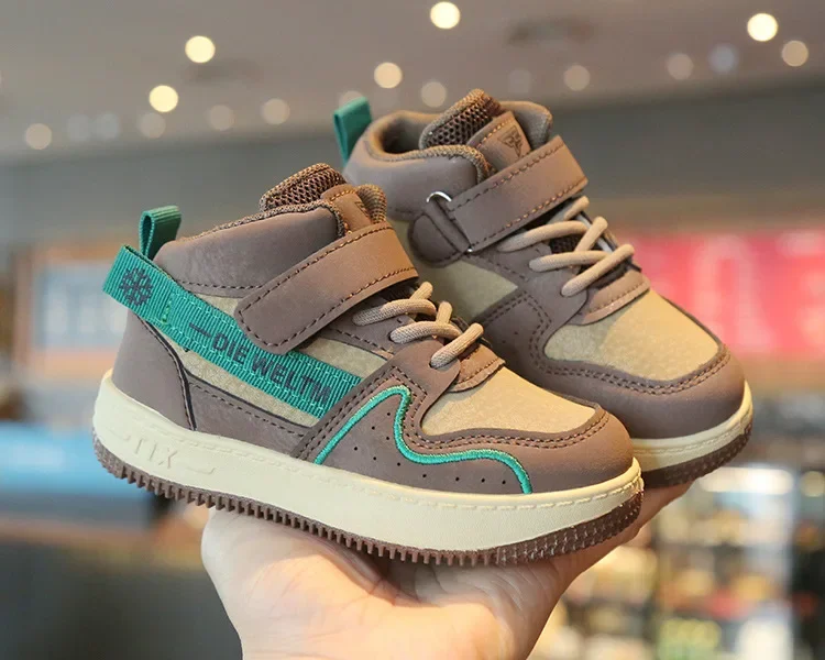 Size 21-32 Children Casual Breathable Running Sneakers Girls Boys Kids Wear-resistant Light Shoes Baby Non-slip Toddler Shoes