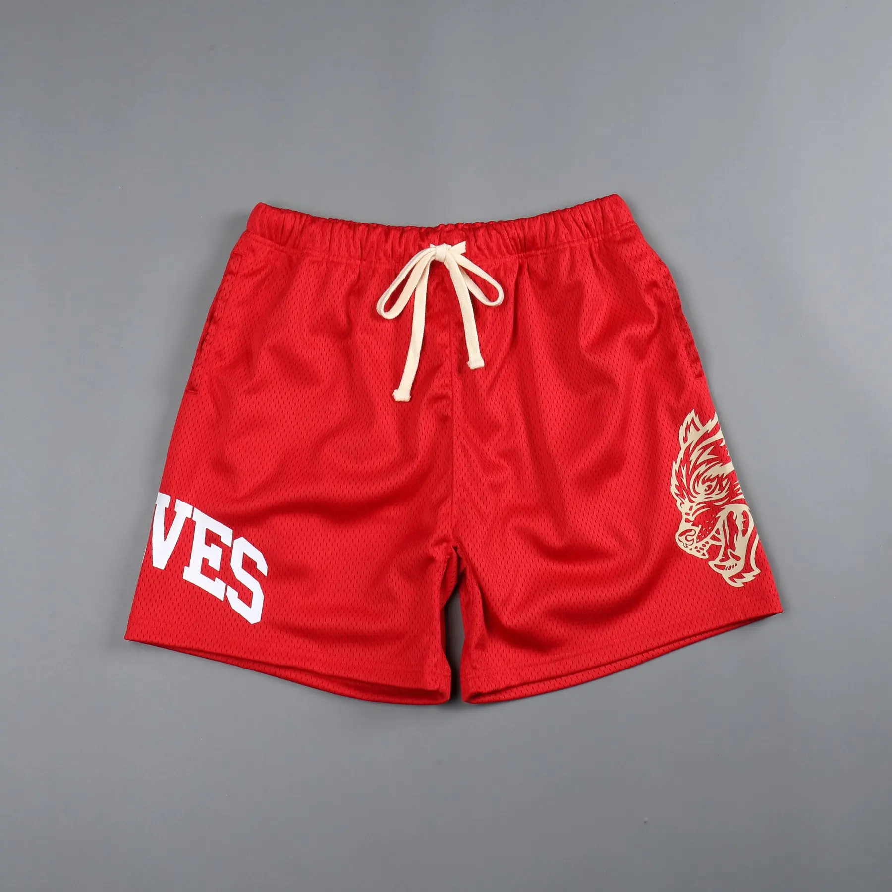 2024 Summer New Men's Fashion Beach Trend Shorts Mesh Breathable Fast Drying Comfortable Multi-Color Outdoor Running Shorts For