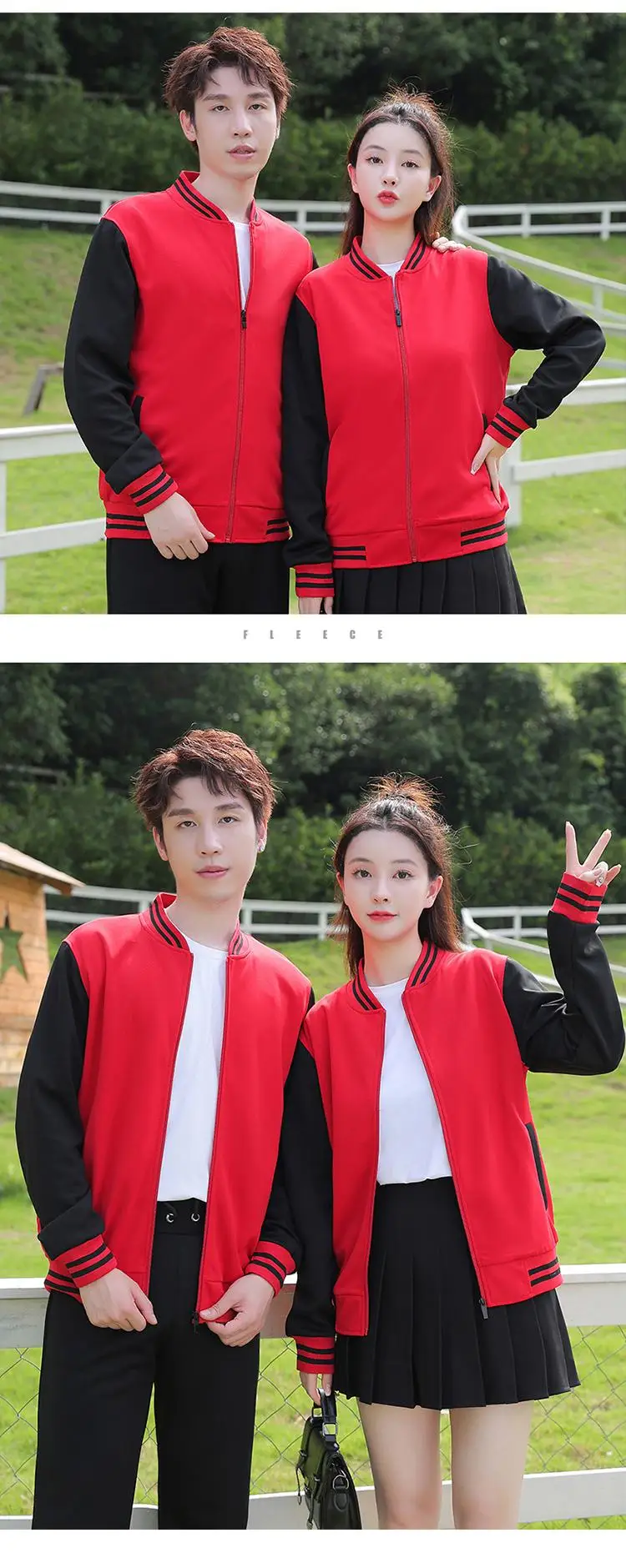 Unisex Varsity Team Baseball Jacket Men And Women Sports Zipper Bomber Coat Unisex Large Size 4XL Clothing