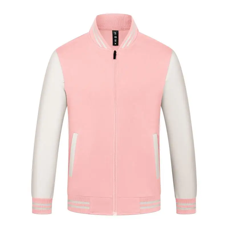 Unisex Varsity Team Baseball Jacket Men And Women Sports Zipper Bomber Coat Unisex Large Size 4XL Clothing