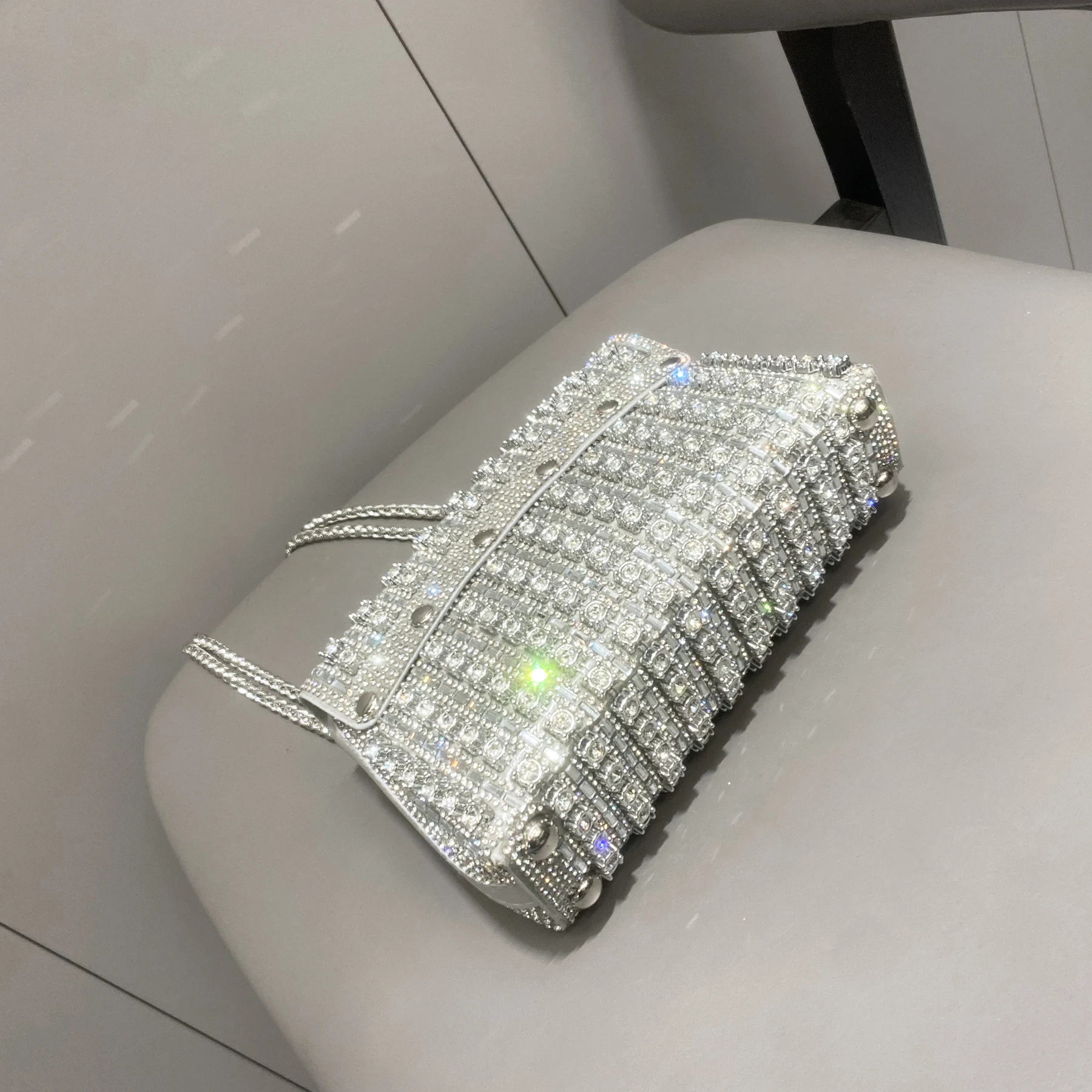 Rhinestones Evening clutch Bag Purses and handbag luxury Designer shoulder bag Shiny Crystal Clutch purse Woman's bag