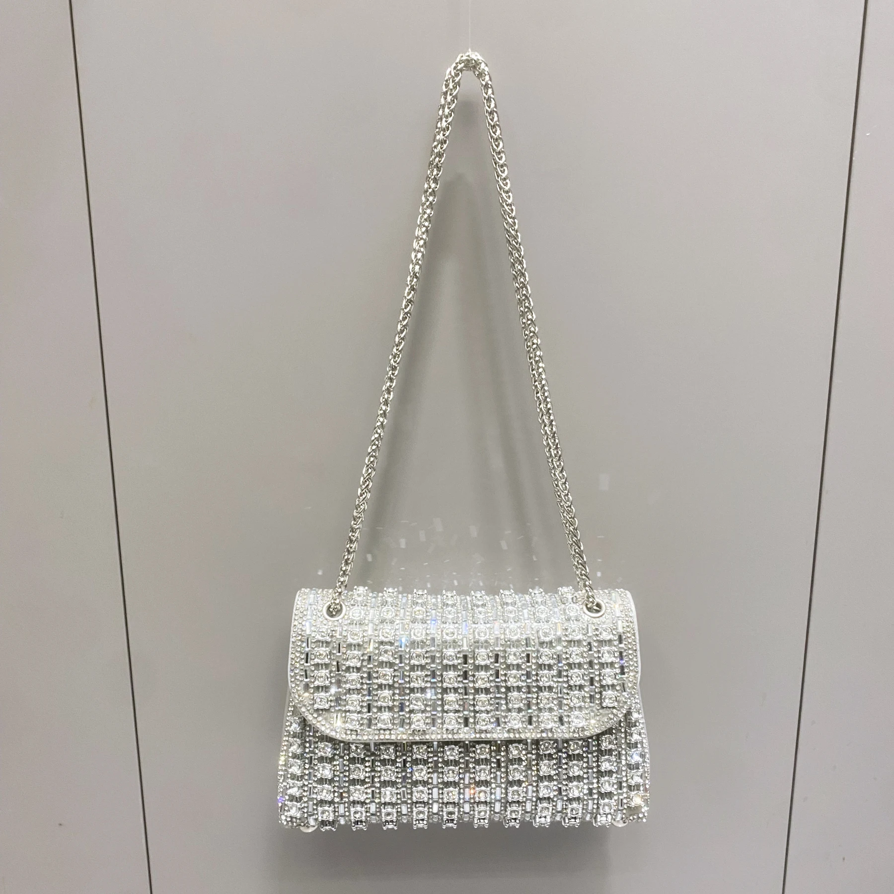 Rhinestones Evening clutch Bag Purses and handbag luxury Designer shoulder bag Shiny Crystal Clutch purse Woman's bag