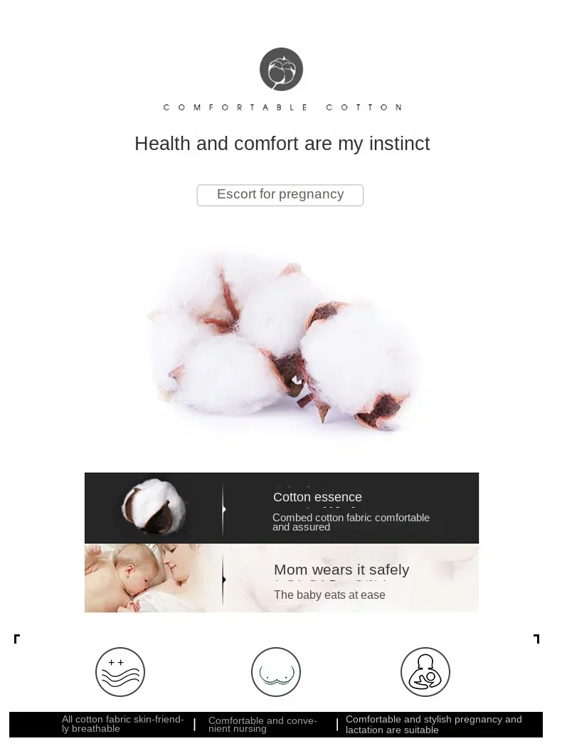 Maternity Nursing Bra Pregnant Women Mother Mama Open Breast Bra Cotton Wire Free Sleep Underwear Lactating Nursing Bralette