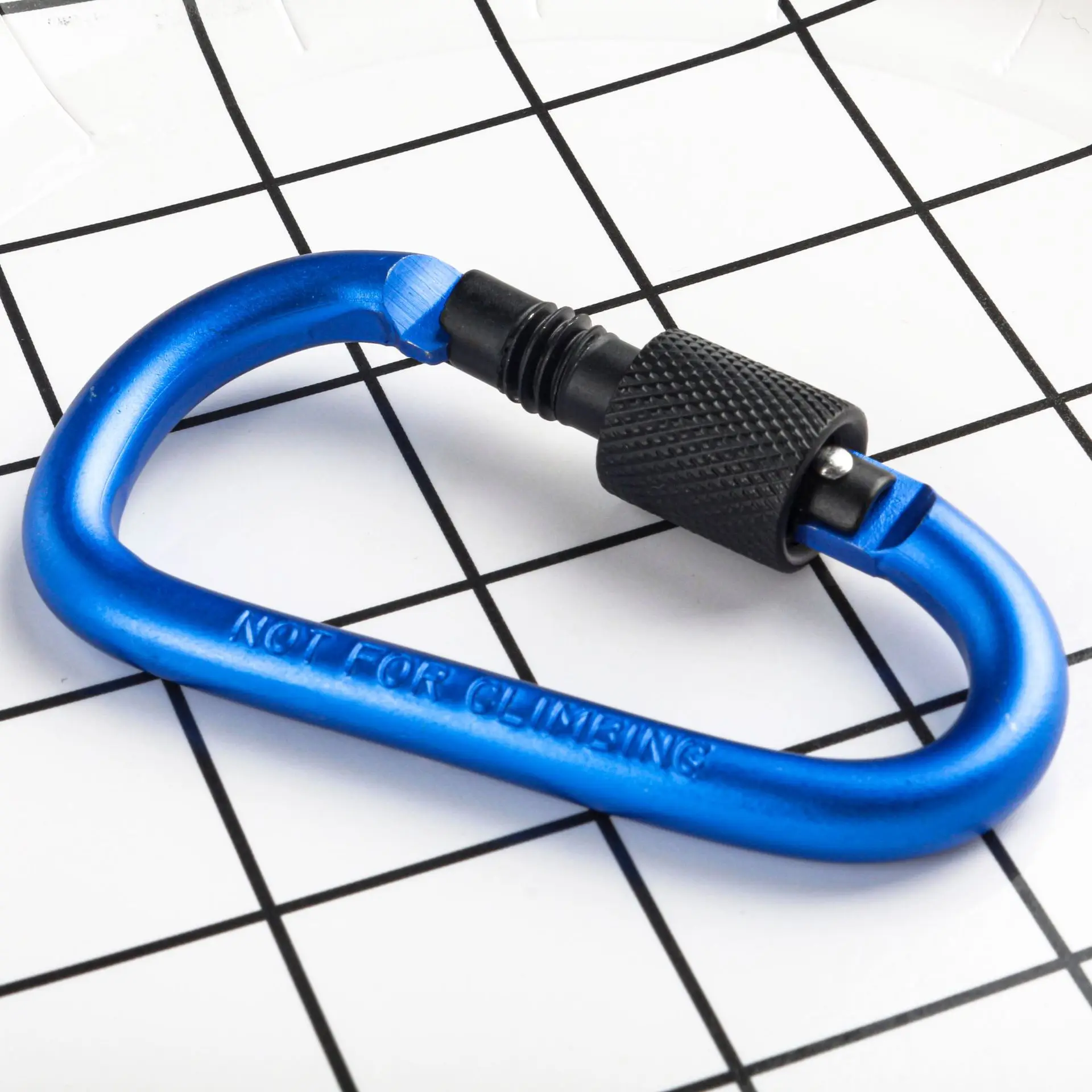 10PCS Tactical Carabiner Tourist Carabin Clip Keys Keychain Set Aluminum Alloy Camping Survival Buckle Multi Tool Key Holder