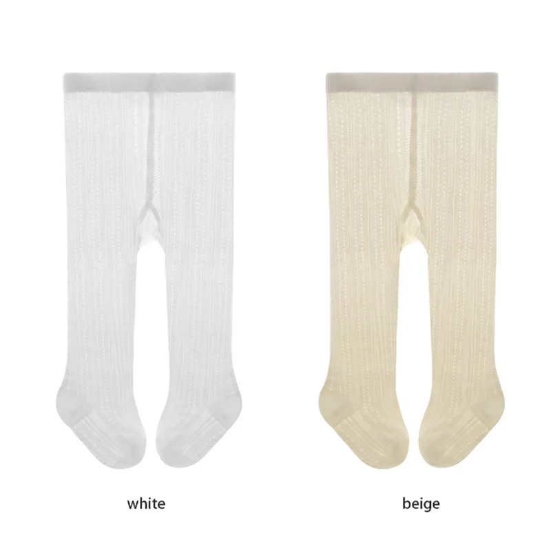 2026 Summer New Baby Pantyhose Newborn Infant leggings Girls Thin Mesh Tights Children Pants 0-8Y