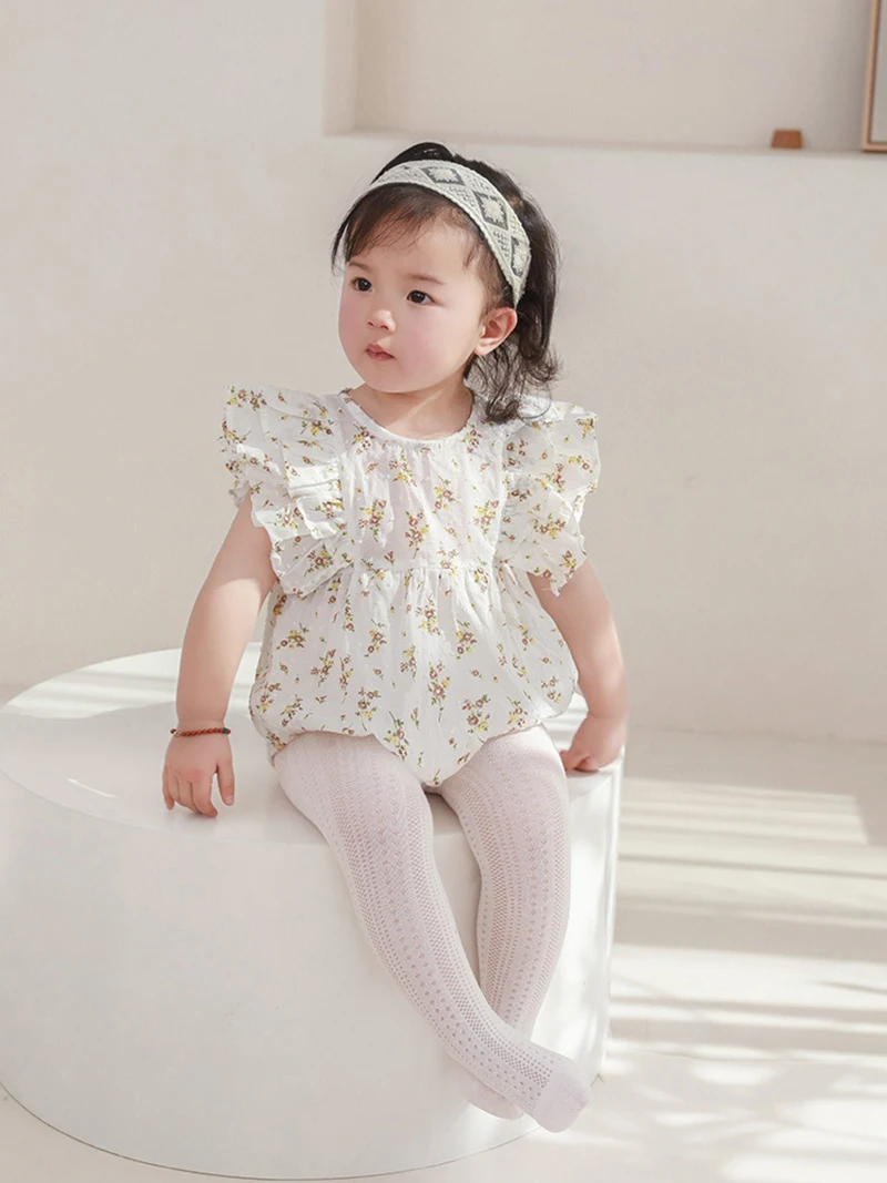 2026 Summer New Baby Pantyhose Newborn Infant leggings Girls Thin Mesh Tights Children Pants 0-8Y