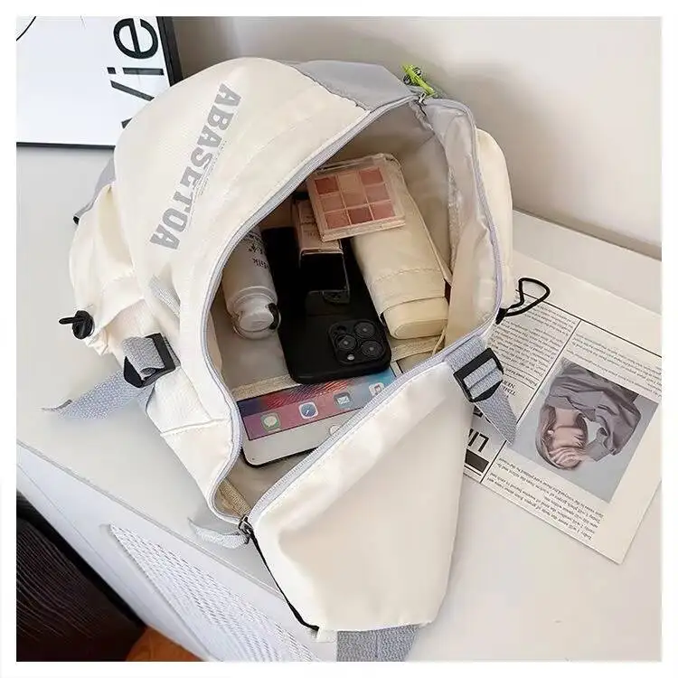 New Y2k Portable Light Nylon Crossbody Bag Trendy Rucksack Travel Shoulder Bag Casual knapsack Outdoor Sports Unisex Chest Packs