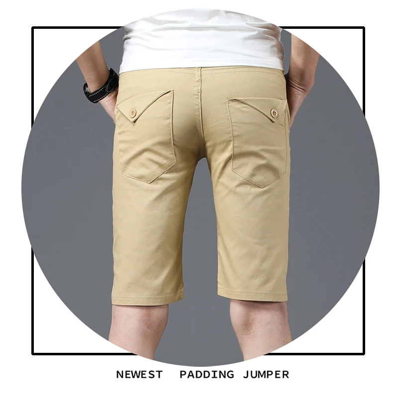 2024 Summer Thin Casual Shorts Men's Casual Big Pocket Pants Fashion Straight Slim Male Knee Length Straight Beach Shorts