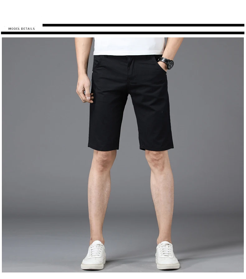 2024 Summer Thin Casual Shorts Men's Casual Big Pocket Pants Fashion Straight Slim Male Knee Length Straight Beach Shorts